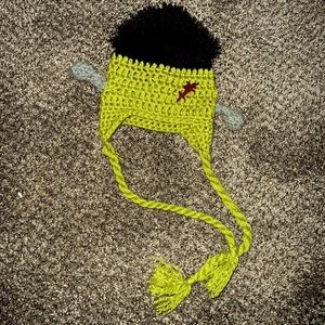 Frankenstein baby hat